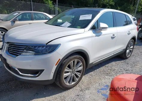 2017 Lincoln Mkx Reserve из США, поврежденный, VIN 2LMPJ8LP9HBL38669